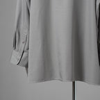 th products TARO HORIUCHI タロウ ホリウチ / 美品 Oversized Shirt ウールシルク オーバーサイズシャツ 長袖シャツ / 2201-SH05-M104 / size S (GRAY) 352123-in-ue