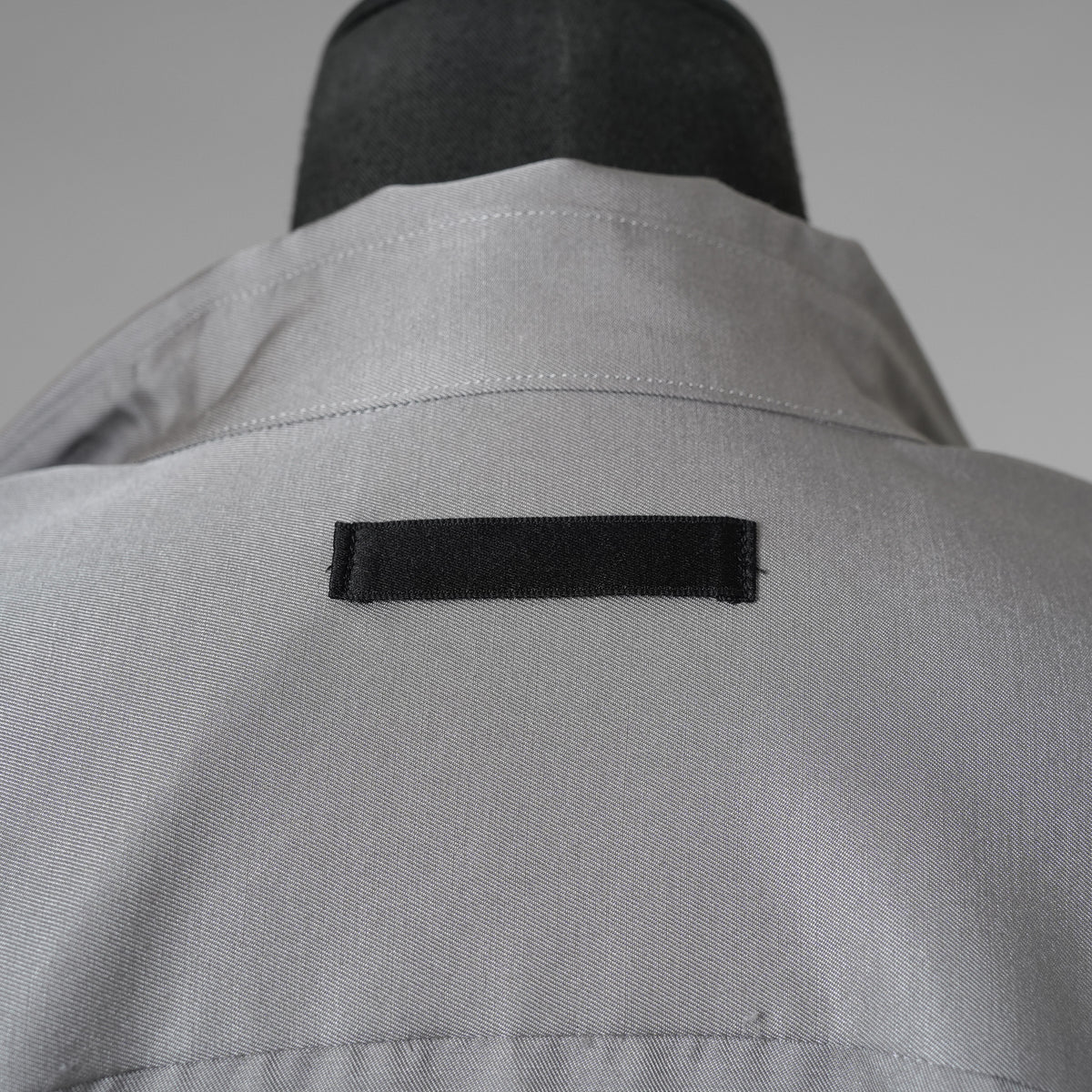 th products TARO HORIUCHI タロウ ホリウチ / 美品 Oversized Shirt ウールシルク オーバーサイズシャツ 長袖シャツ / 2201-SH05-M104 / size S (GRAY) 352123-in-ue