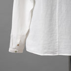individual sentiments インディビジュアルセンチメンツ / 22SS LINEN L/S SHIRTS / 長袖シャツ / SH51-LI12 /size 2 (WHITE)