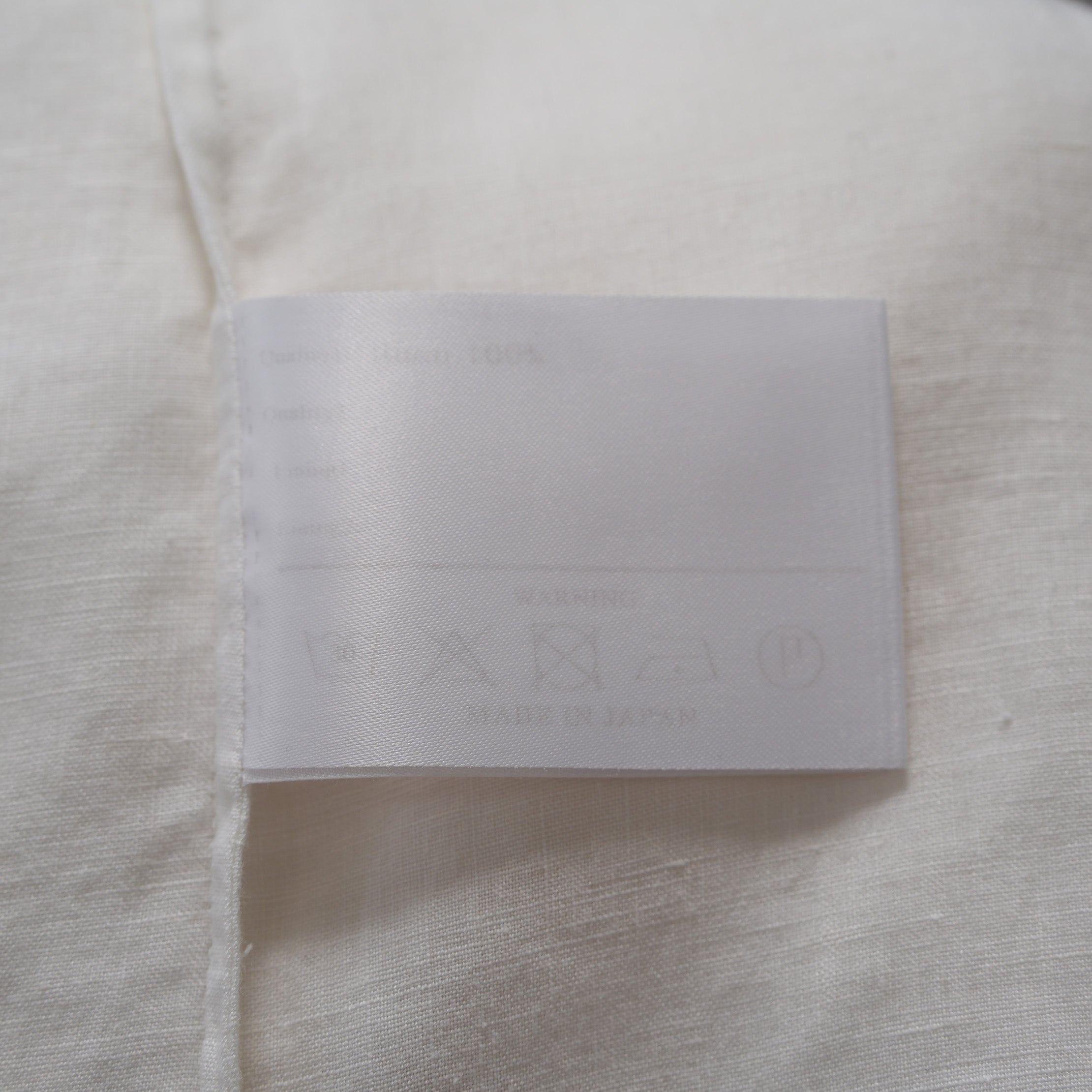 individual sentiments インディビジュアルセンチメンツ / 22SS LINEN L/S SHIRTS / 長袖シャツ / SH51-LI12 /size 2 (WHITE)