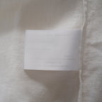 individual sentiments インディビジュアルセンチメンツ / 22SS LINEN L/S SHIRTS / 長袖シャツ / SH51-LI12 /size 2 (WHITE)