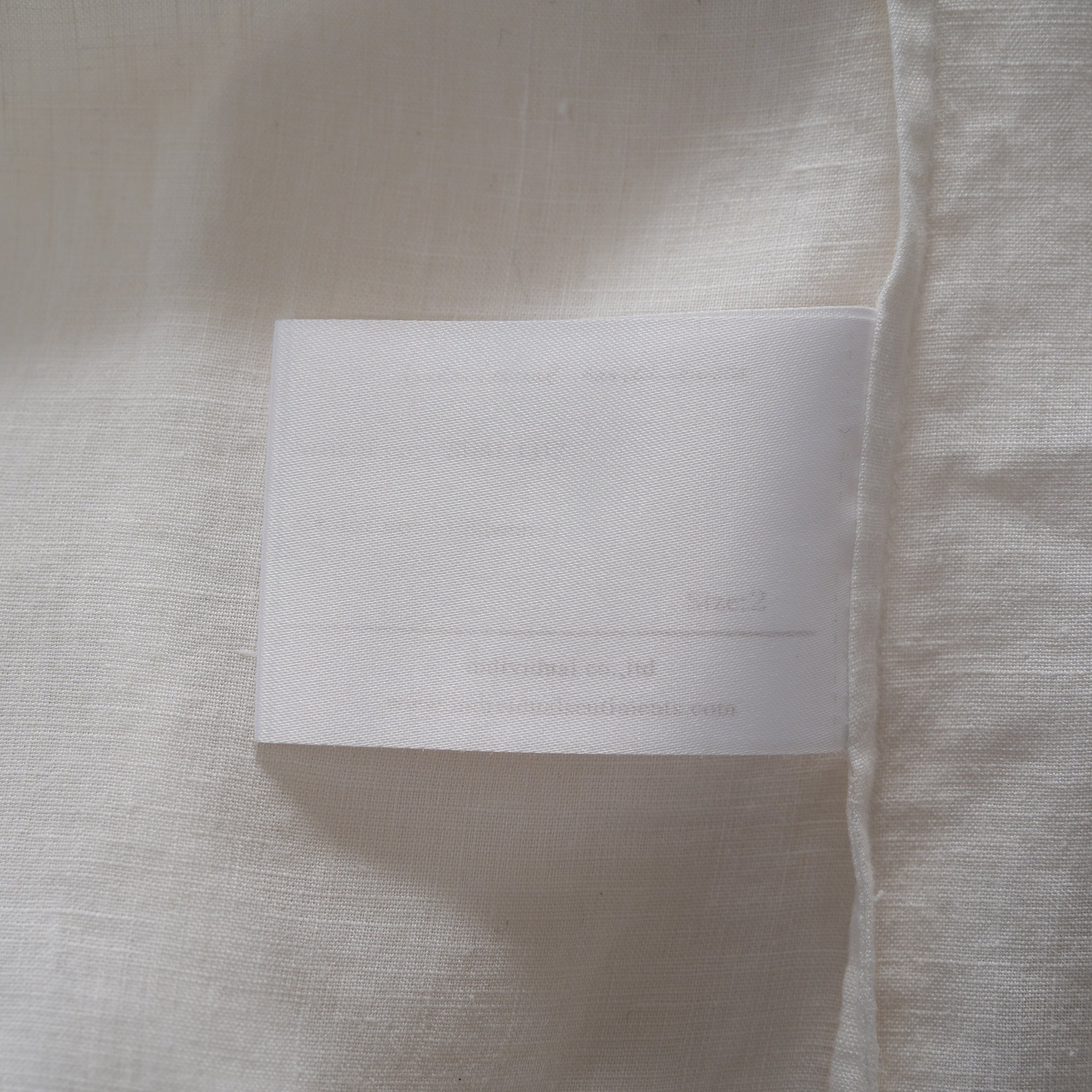 individual sentiments インディビジュアルセンチメンツ / 22SS LINEN L/S SHIRTS / 長袖シャツ / SH51-LI12 /size 2 (WHITE)