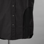 Feng Chen Wang フェンチェンワン / 美品 20AW パッチワーク ノースリーブ シャツ / FUS17SR08 / size XS (BLACK)