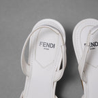 未使用 FENDI フェンディ/ 21AW ファースト スリングバック レザー パンプス / シューズ / 8J8367 NA7 / size 35.5 (22.5cm) IVORY レディース
