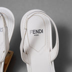 未使用 FENDI フェンディ/ 21AW ファースト スリングバック レザー パンプス / シューズ / 8J8367 NA7 / size 35.5 (22.5cm) IVORY レディース