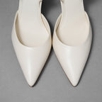未使用 FENDI フェンディ/ 21AW ファースト スリングバック レザー パンプス / シューズ / 8J8367 NA7 / size 35.5 (22.5cm) IVORY レディース