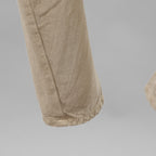 DEVOA デヴォア / 美品 21SS PTA-SDS. Slim Pants 8oz Denim Vintage Wash 製品染 デニム パンツ / size 1 (MUD BEIGE)