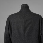 LANVIN collection ランバンコレクション / 美品 ウールシルク ツイード ストレッチ テーラードジャケット アウター / LA-IS-30256 / size 50 (CHARCOAL) 352126-in-ue