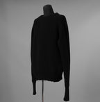SUS-SOUS シュスー / 美品 24AW popcorn wool knit ポップコーンウール ニット / 11-SSKN02 / size 7 (BLACK) 123043-alm