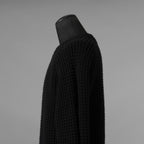 SUS-SOUS シュスー / 美品 24AW popcorn wool knit ポップコーンウール ニット / 11-SSKN02 / size 7 (BLACK) 123043-alm
