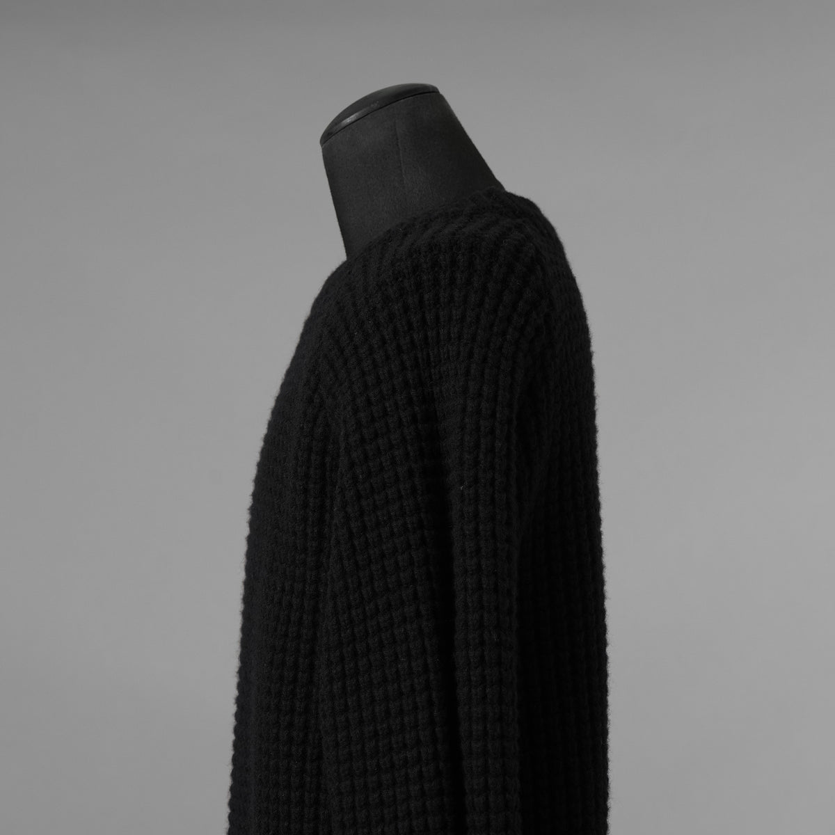 SUS-SOUS シュスー / 美品 24AW popcorn wool knit ポップコーンウール ニット / 11-SSKN02 / size 7 (BLACK) 123043-alm