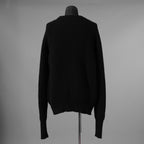 SUS-SOUS シュスー / 美品 24AW popcorn wool knit ポップコーンウール ニット / 11-SSKN02 / size 7 (BLACK) 123043-alm