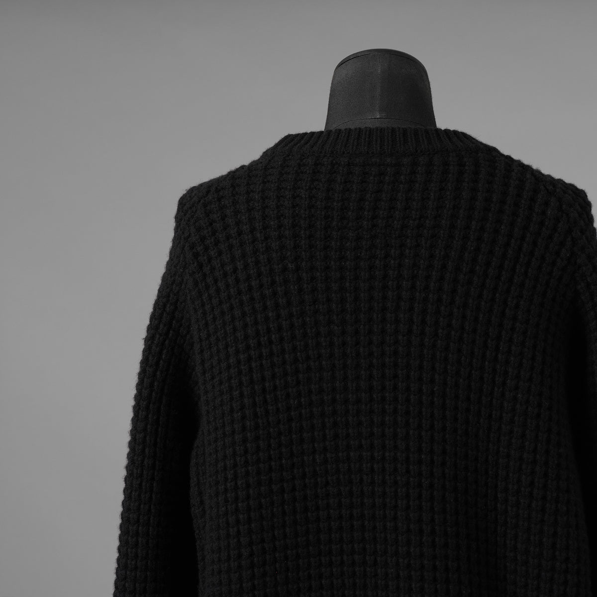 SUS-SOUS シュスー / 美品 24AW popcorn wool knit ポップコーンウール ニット / 11-SSKN02 / size 7 (BLACK) 123043-alm