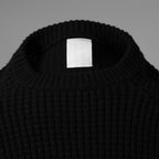SUS-SOUS シュスー / 美品 24AW popcorn wool knit ポップコーンウール ニット / 11-SSKN02 / size 7 (BLACK) 123043-alm