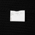 SUS-SOUS シュスー / 美品 24AW popcorn wool knit ポップコーンウール ニット / 11-SSKN02 / size 7 (BLACK) 123043-alm