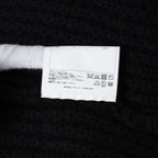 SUS-SOUS シュスー / 美品 24AW popcorn wool knit ポップコーンウール ニット / 11-SSKN02 / size 7 (BLACK) 123043-alm