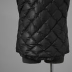 ISAMU KATAYAMA BACKLASH イサムカタヤマ バックラッシュ / 美品 24AW カンガルー レザー ダウンベスト / 1363-13 / size M (BLACK) 123044-alm