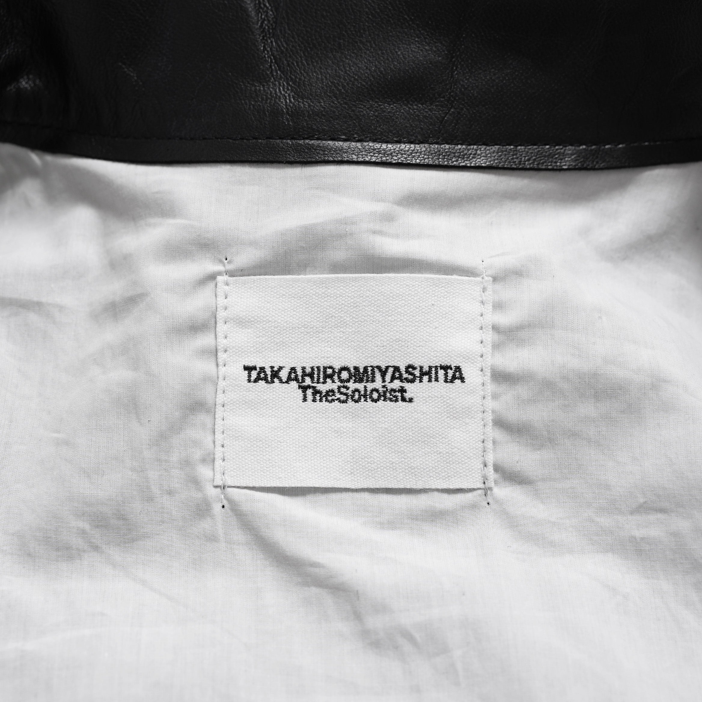 超希少 未使用品 TAKAHIROMIYASHITATheSoloist. タカヒロミヤシタ ソロイスト / 24AW ROYAL FLASH神宮前店30周年 記念別注 Rough Out Lamb Leather Work Jacket. / レザー トラッカー ジャケット / sjr30th.0001 / size 50 (BLACK)