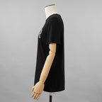 Christiian Dior クリスチャンディオール / 18AW J’Adior 8 半袖Tシャツ / コットン リネン ジャージー / B43Т03TС428 / size S (BLACK) レディース