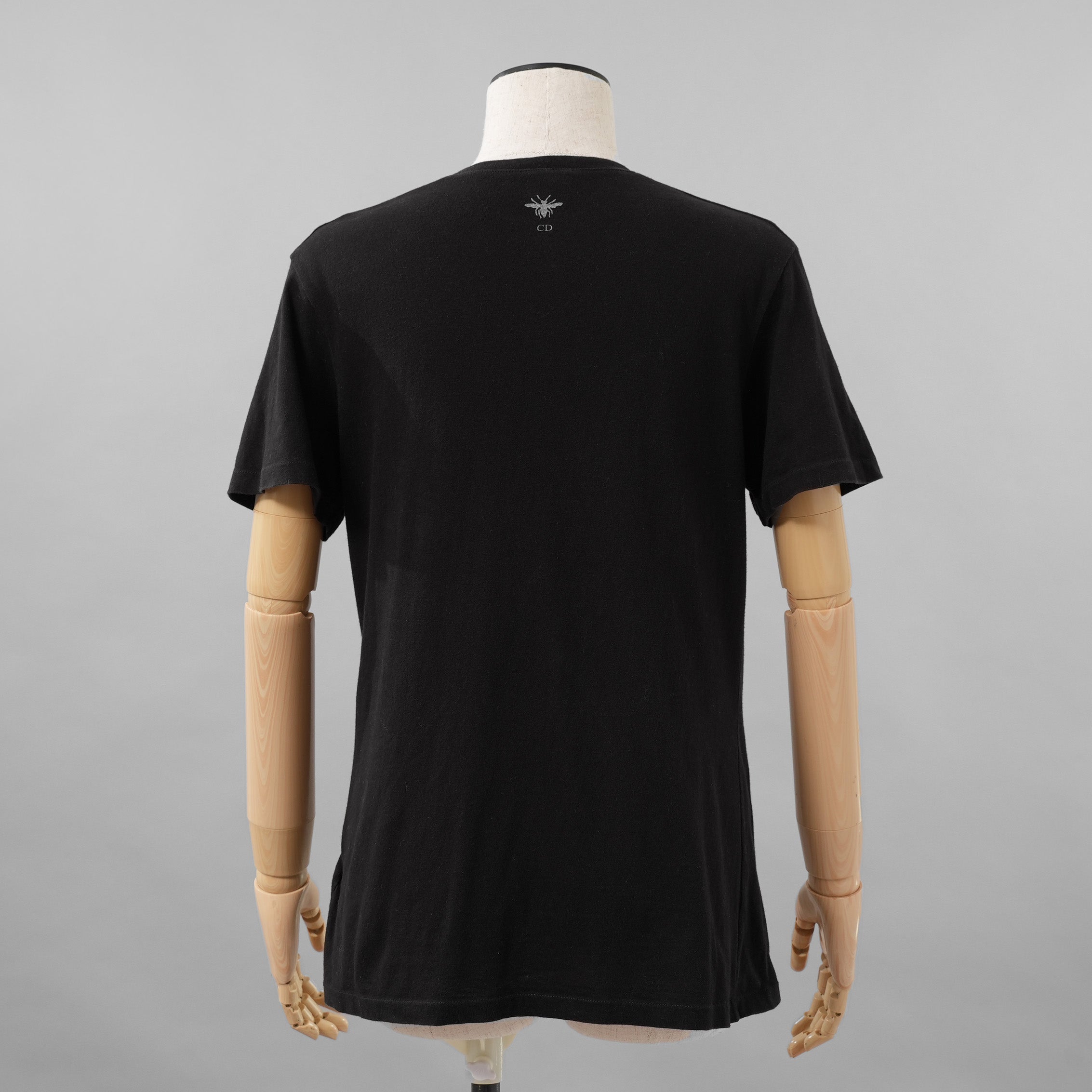 Christiian Dior クリスチャンディオール / 18AW J’Adior 8 半袖Tシャツ / コットン リネン ジャージー / B43Т03TС428 / size S (BLACK) レディース