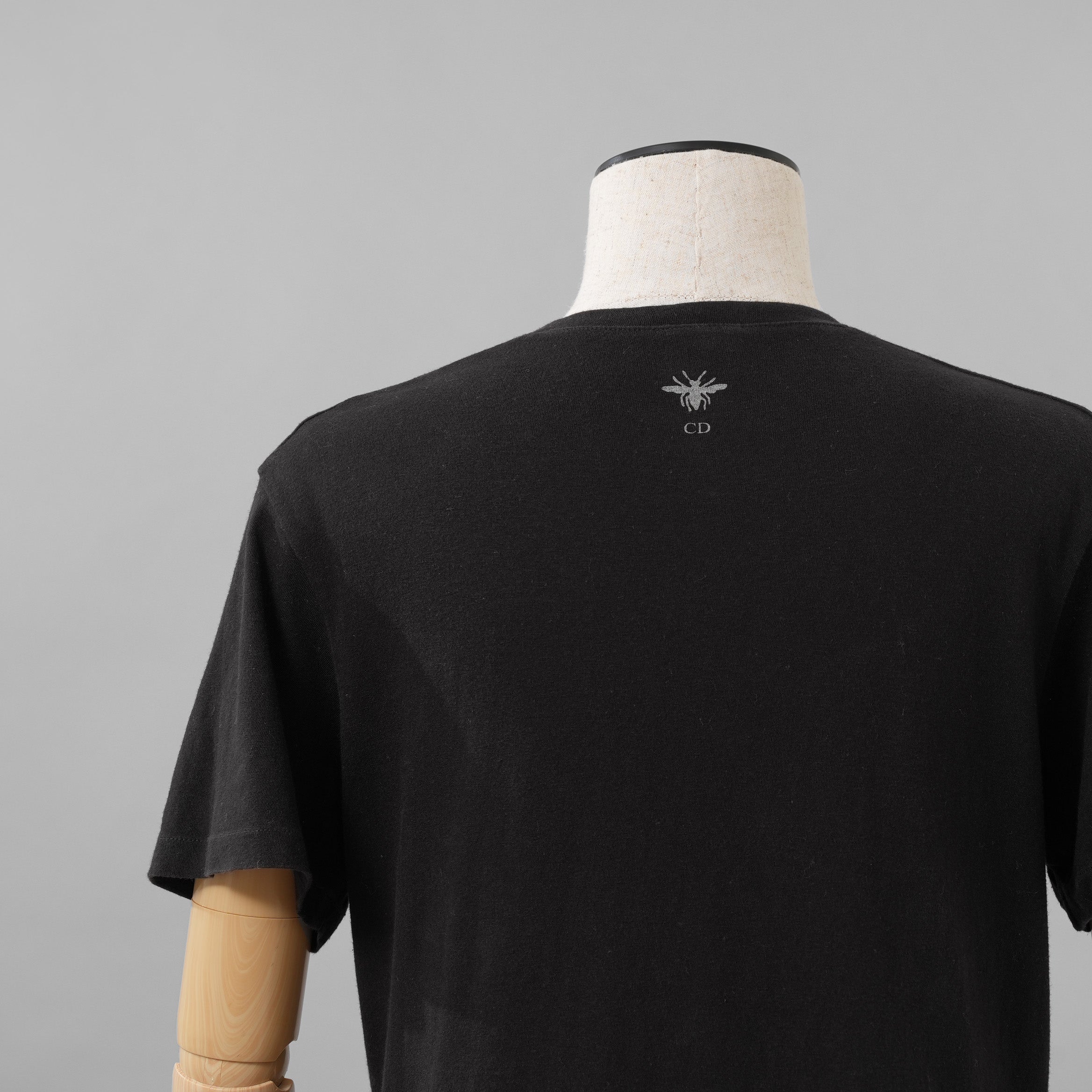 Christiian Dior クリスチャンディオール / 18AW J’Adior 8 半袖Tシャツ / コットン リネン ジャージー / B43Т03TС428 / size S (BLACK) レディース