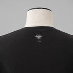 Christiian Dior クリスチャンディオール / 18AW J’Adior 8 半袖Tシャツ / コットン リネン ジャージー / B43Т03TС428 / size S (BLACK) レディース