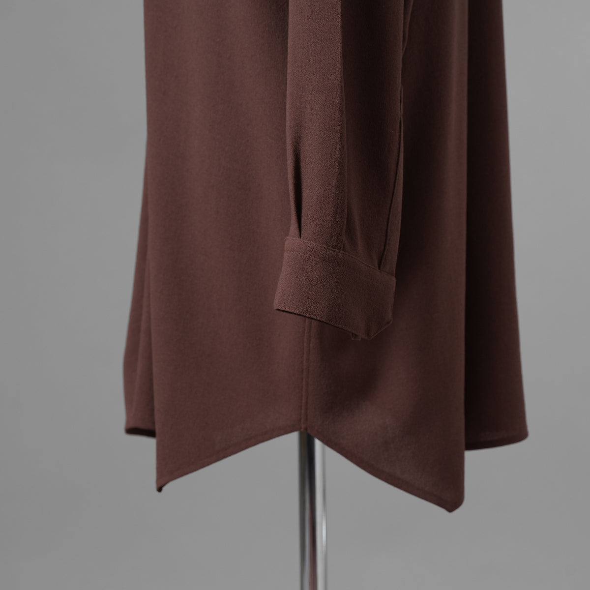 Rick Owens リックオウエンス / 美品 24FW PORTERVILLE / Oversized Faun Shirt オーバーサイズ ファウン 長袖シャツ / RU02D6293-WA / size 44 (THROAT) 352150-in-ue