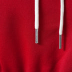 CELINE セリーヌ / 美品 22AW  エディ期  / ロゴパッチ クロップドフーディ / パーカー / 2Y779121O / size S (RED) レディース