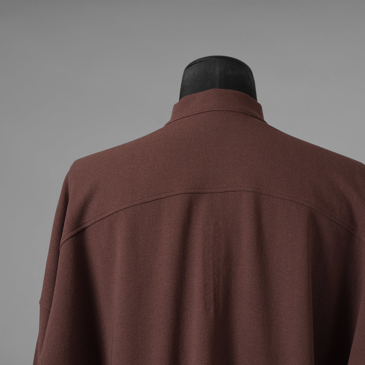 Rick Owens リックオウエンス / 美品 24FW PORTERVILLE / Oversized Faun Shirt オーバーサイズ ファウン 長袖シャツ / RU02D6293-WA / size 44 (THROAT) 352150-in-ue