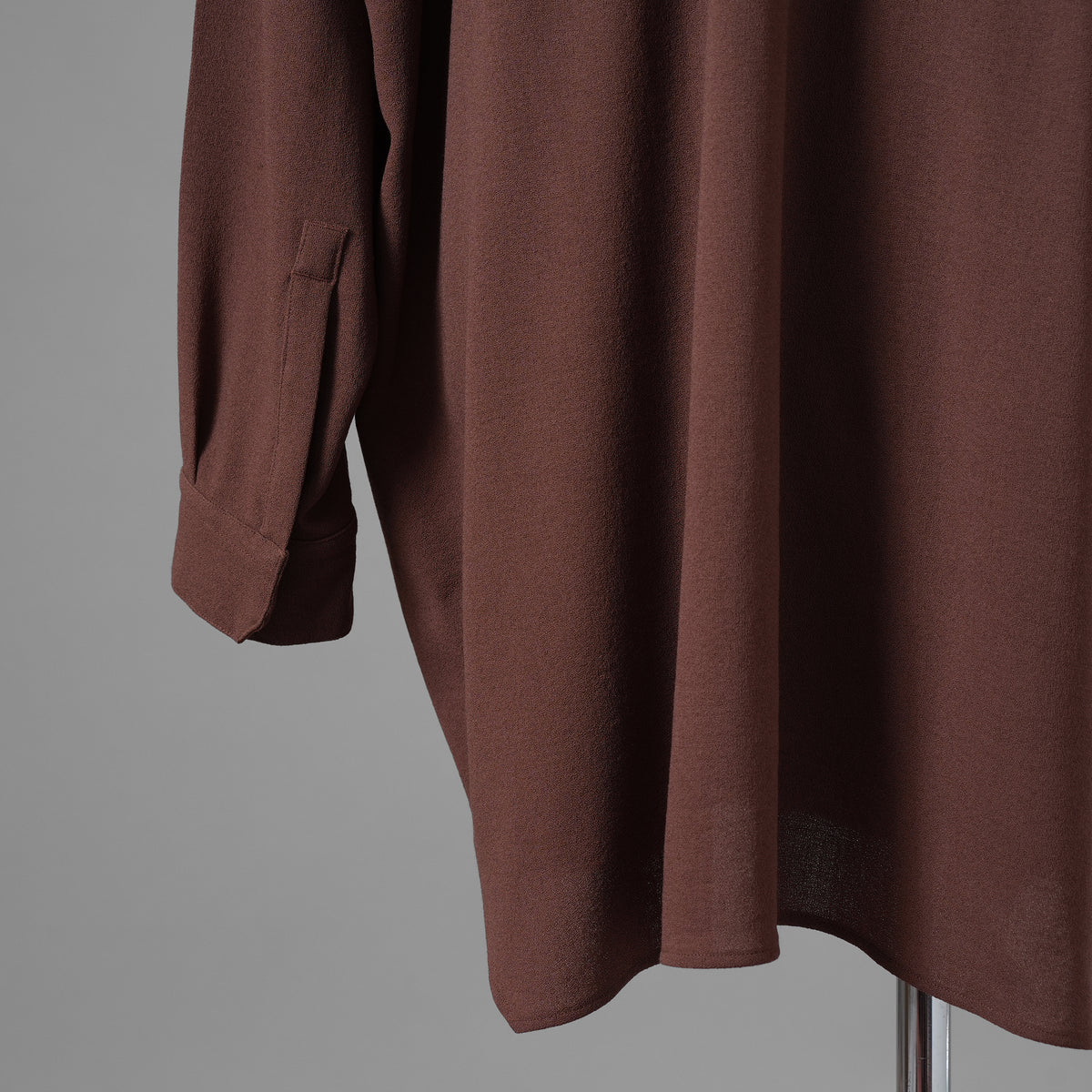 Rick Owens リックオウエンス / 美品 24FW PORTERVILLE / Oversized Faun Shirt オーバーサイズ ファウン 長袖シャツ / RU02D6293-WA / size 44 (THROAT) 352150-in-ue
