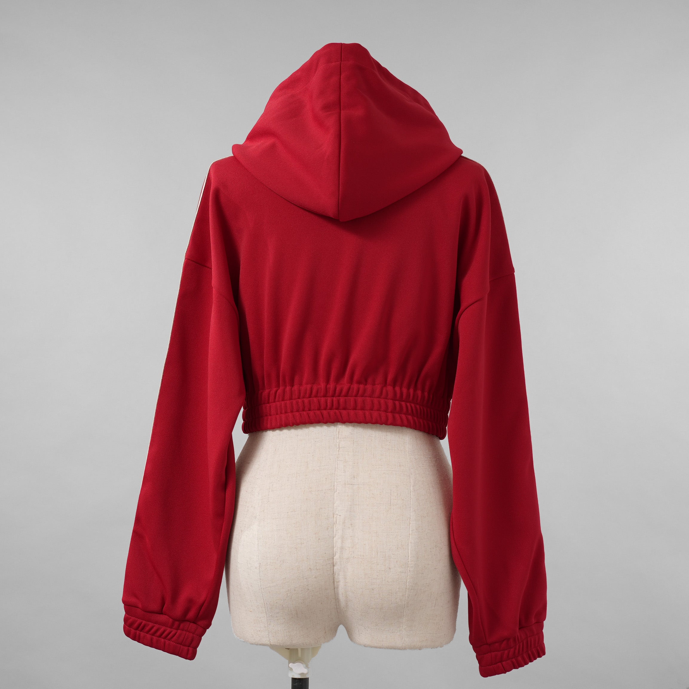 CELINE セリーヌ / 美品 22AW  エディ期  / ロゴパッチ クロップドフーディ / パーカー / 2Y779121O / size S (RED) レディース