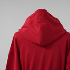 CELINE セリーヌ / 美品 22AW  エディ期  / ロゴパッチ クロップドフーディ / パーカー / 2Y779121O / size S (RED) レディース