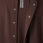 Rick Owens リックオウエンス / 美品 24FW PORTERVILLE / Oversized Faun Shirt オーバーサイズ ファウン 長袖シャツ / RU02D6293-WA / size 44 (THROAT) 352150-in-ue