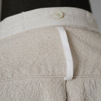 SUS-SOUS シュスー / 美品 22SS オフィサーシャツ 長袖シャツ / 07-SS01112 / size9 (NATURAL)  123054-alm