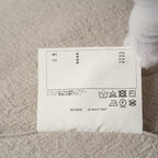 SUS-SOUS シュスー / 美品 22SS オフィサーシャツ 長袖シャツ / 07-SS01112 / size9 (NATURAL)  123054-alm