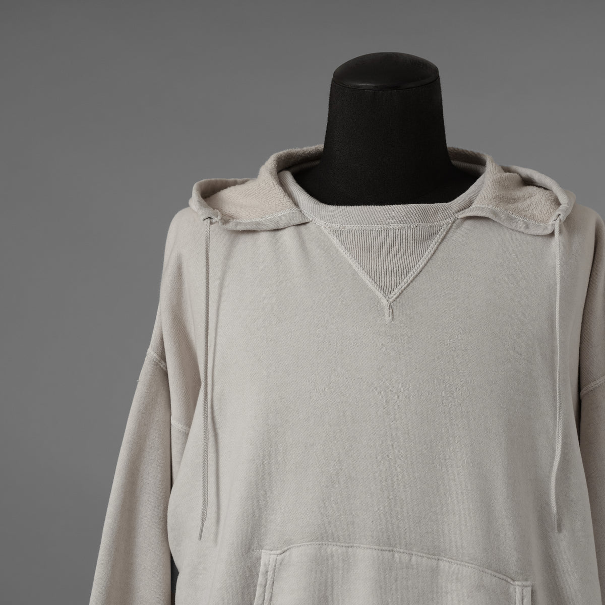 新品 ©SAINT Mxxxxxx × BerBerJin セントマイケル コラボ / 25AW BB_AFTER HOODED HOODIE フード パーカー / SM-HR1-0000-C55 / size L (GRAY) 123055-alm