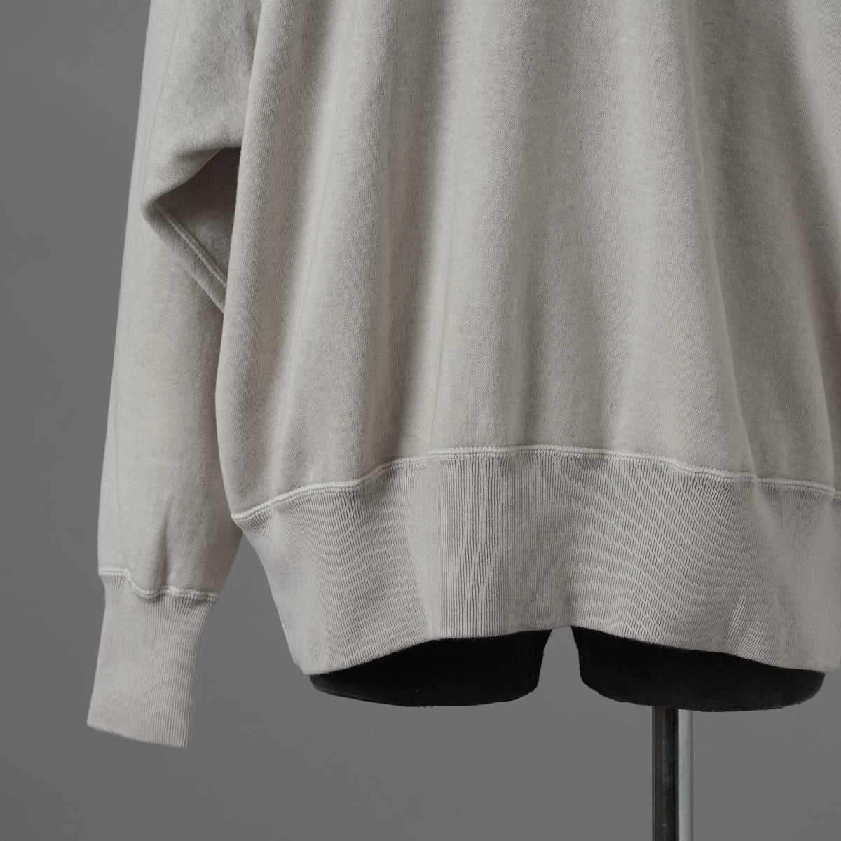 新品 ©SAINT Mxxxxxx × BerBerJin セントマイケル コラボ / 25AW BB_AFTER HOODED HOODIE フード パーカー / SM-HR1-0000-C55 / size L (GRAY) 123055-alm
