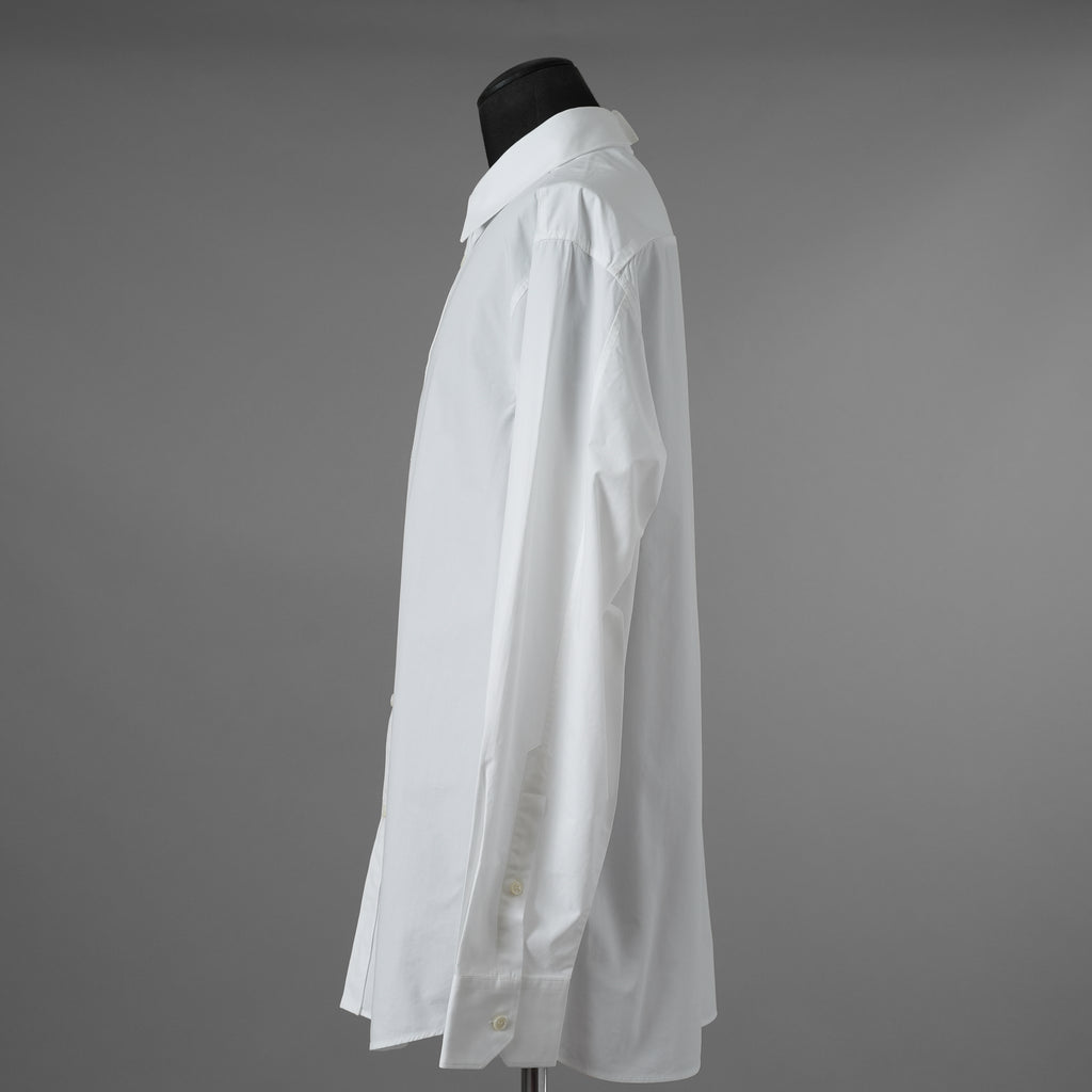 VALENTINO ヴァレンティノ / 20AW ホワイトコットンポプリンシャツ 長袖シャツ / UV3ABE704 / size 38 (WHITE) 352146-in-ue