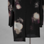 Yohji Yamamoto POUR HOMME ヨウジヤマモト プールオム / 美品 25SS COLOR SCHEME PRINT JACKET シルクジャケット/ HP-J67-828-1-03 / size 2 (BLACK)