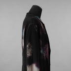 Yohji Yamamoto POUR HOMME ヨウジヤマモト プールオム / 美品 25SS COLOR SCHEME PRINT JACKET シルクジャケット/ HP-J67-828-1-03 / size 2 (BLACK)