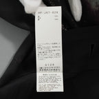 Yohji Yamamoto POUR HOMME ヨウジヤマモト プールオム / 美品 25SS COLOR SCHEME PRINT JACKET シルクジャケット/ HP-J67-828-1-03 / size 2 (BLACK)