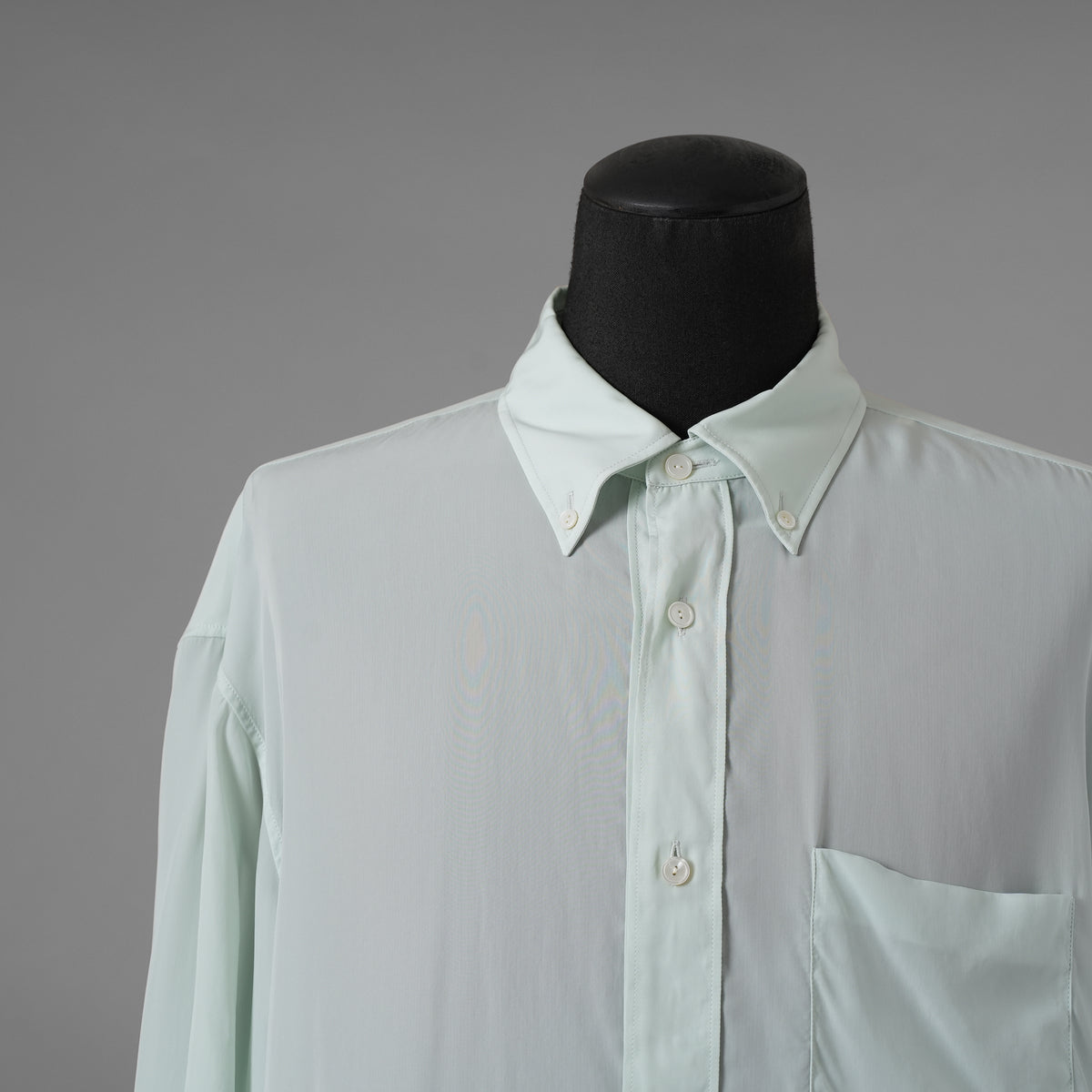 The Row ザ・ロウ / 25SS Bresson Shirt ブレッソンシャツ 長袖シャツ / 916W3678 / size M (LIGHTSAGE) 352149-in-ue