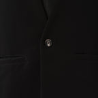 5351POUR LES HOMMES 5351プール・オム / 26SS TRストレッチ ツイル ノーカラー ジャケット / 0249-80-82006 / size 48 (BLACK)
