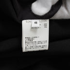 5351POUR LES HOMMES 5351プール・オム / 26SS TRストレッチ ツイル ノーカラー ジャケット / 0249-80-82006 / size 48 (BLACK)