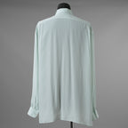 The Row ザ・ロウ / 25SS Bresson Shirt ブレッソンシャツ 長袖シャツ / 916W3678 / size M (LIGHTSAGE) 352149-in-ue