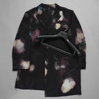 Yohji Yamamoto POUR HOMME ヨウジヤマモト プールオム / 美品 25SS COLOR SCHEME PRINT JACKET シルクジャケット/ HP-J67-828-1-03 / size 2 (BLACK)