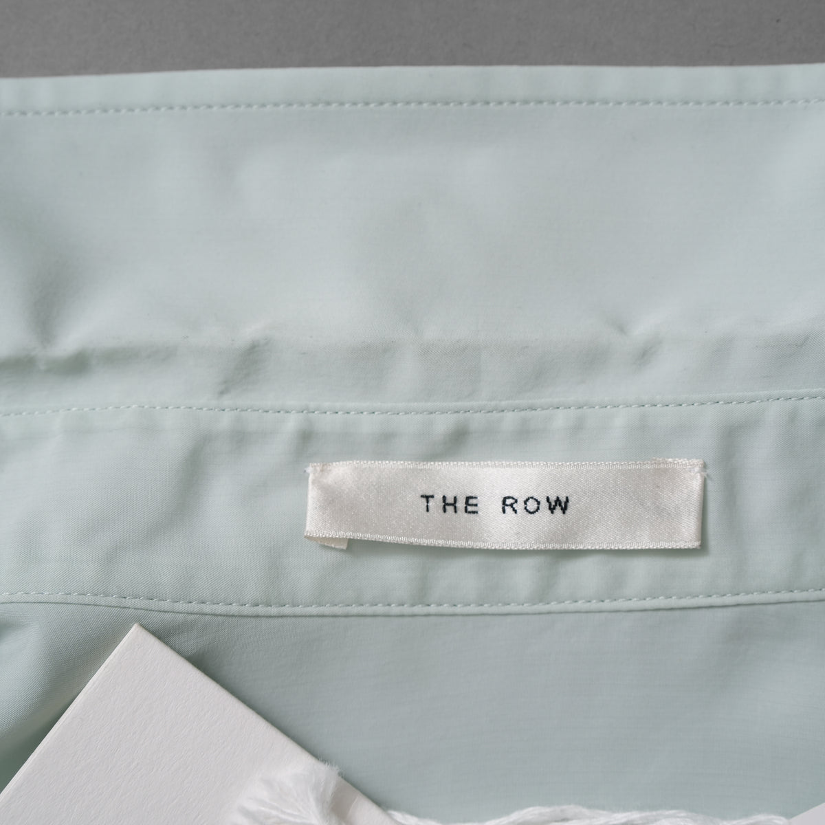 The Row ザ・ロウ / 25SS Bresson Shirt ブレッソンシャツ 長袖シャツ / 916W3678 / size M (LIGHTSAGE) 352149-in-ue