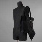新品 incarnation インカネーション / 24SS HORSE BUTT RG LEATHER BAG TOTO WB-3 UNLINED WITH MEDIUM PURSE レザー バッグ / 13R-9780 / BLACK 352152-in-ue