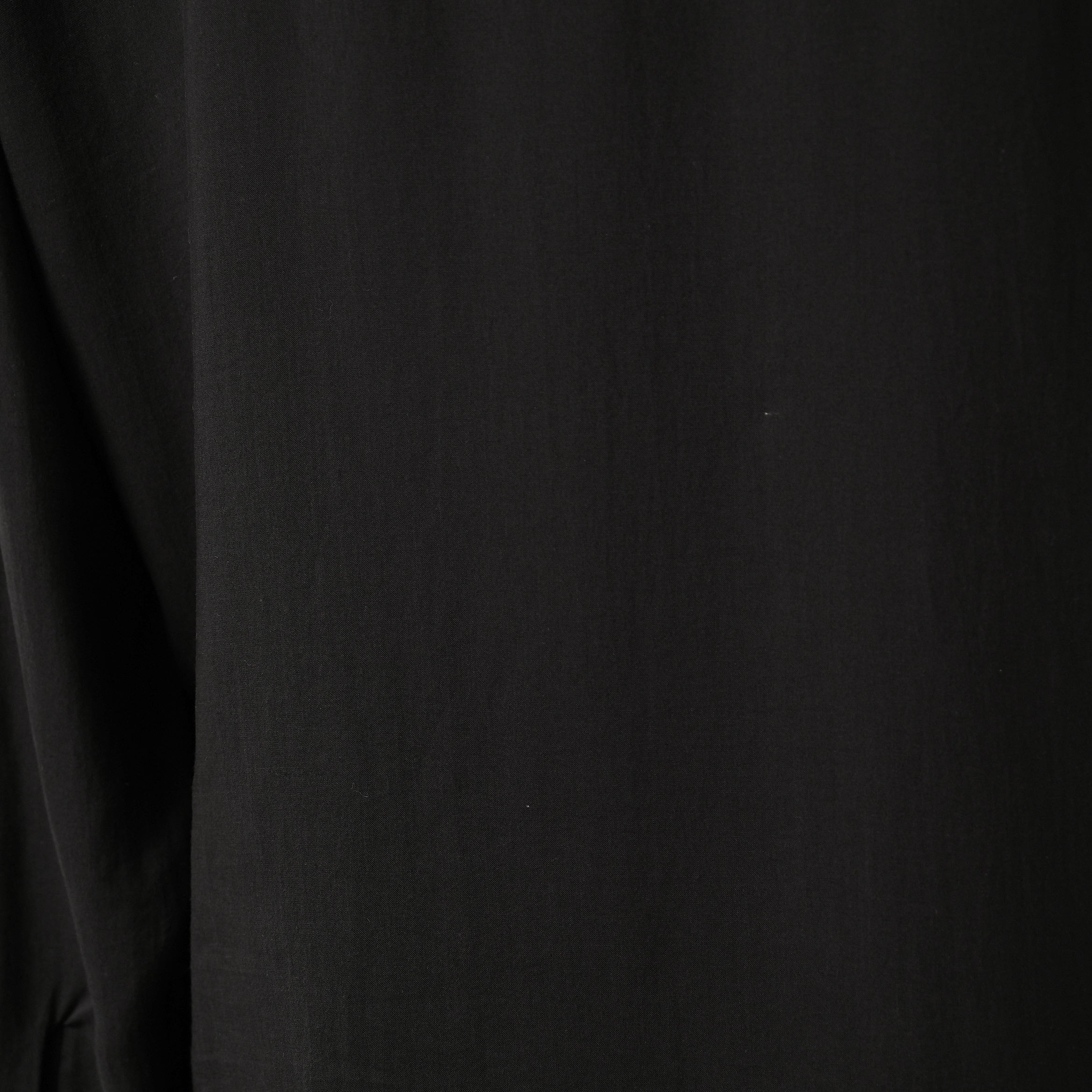 Yohji Yamamoto POUR HOMME ヨウジヤマモト プールオム / 25SS トリプルカラーシャツ / ３枚襟 長袖シャツ / HP-B14-200 / size 2 (BLACK)