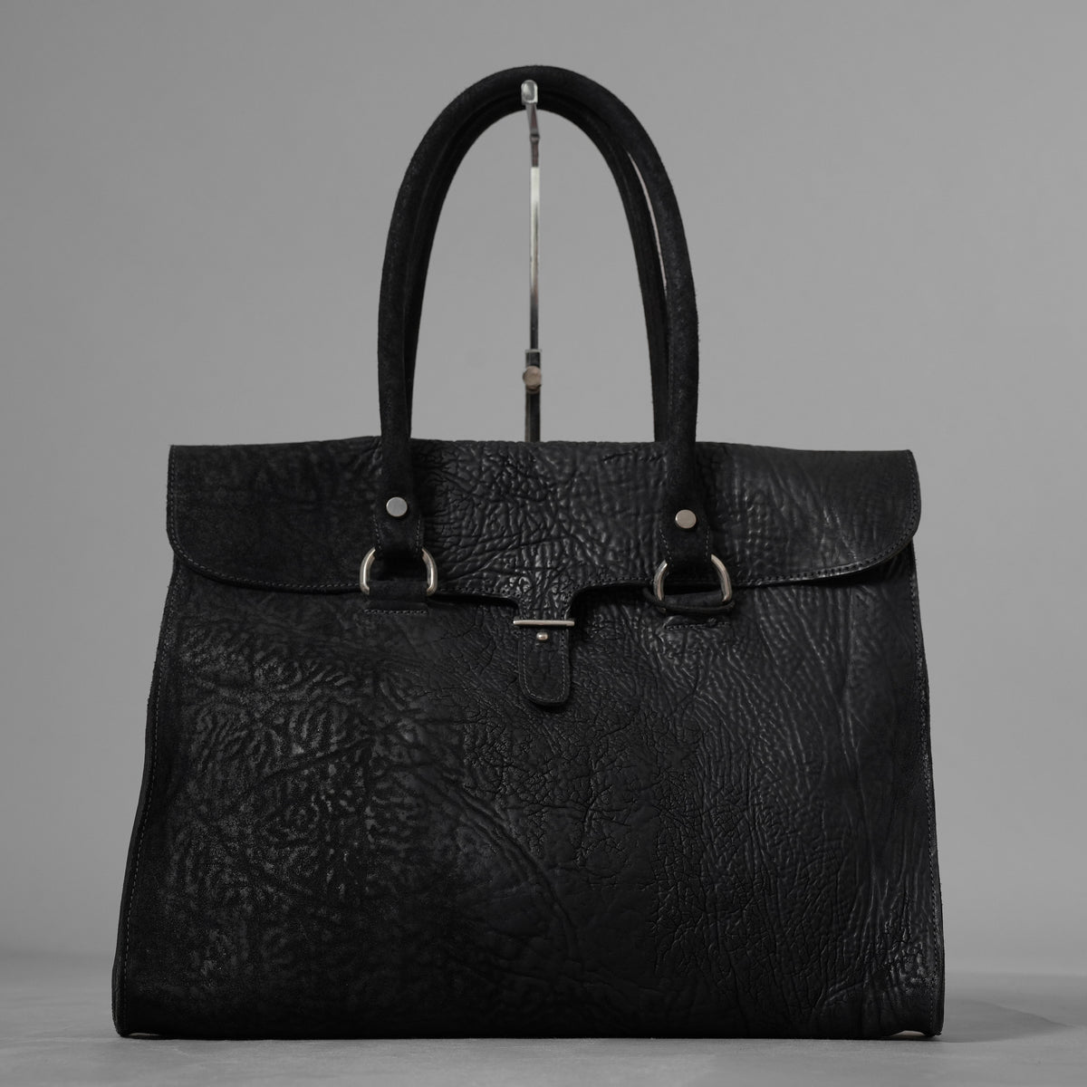 新品 incarnation インカネーション / 24SS HORSE BUTT RG LEATHER BAG TOTO WB-3 UNLINED WITH MEDIUM PURSE レザー バッグ / 13R-9780 / BLACK 352152-in-ue